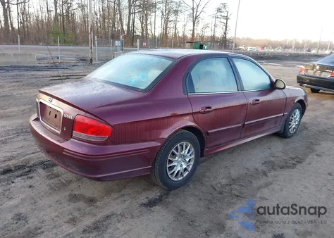 2004 Hyundai Sonata from USA, damaged, VIN KMHWF25S94A991998